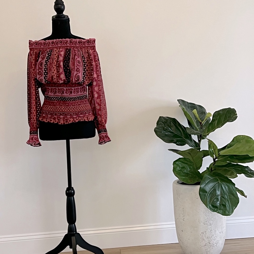 Off the shoulder blouse (Belk)